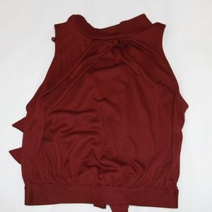 Red Burgundy RW & Co Top (xs)